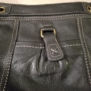 The Sak black 11 w X 10.5 h